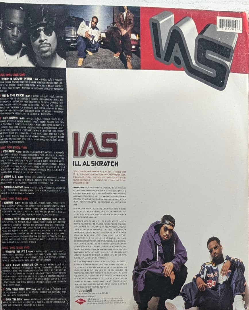 洋楽 NAS/ILL AL SKRATCH