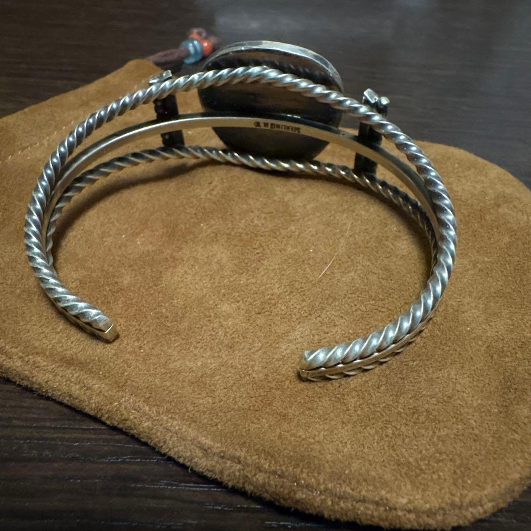 インディアンジュエリー　ターコイズバングル