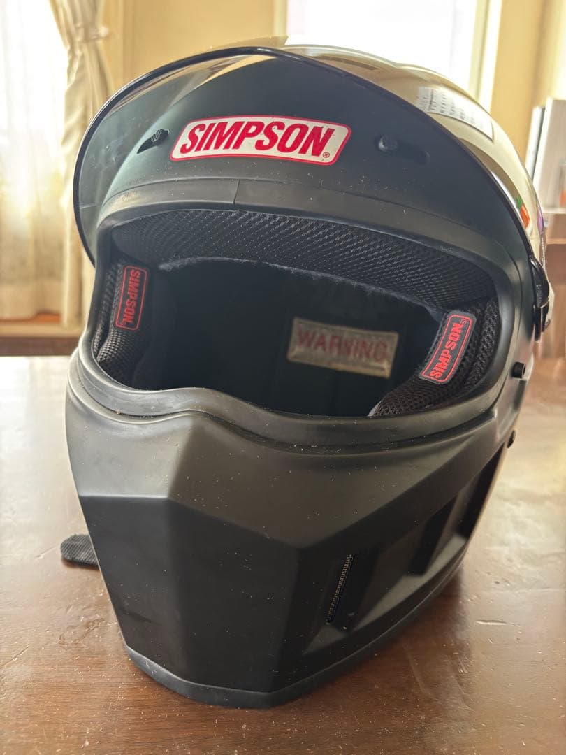 SIMSON SB13 61センチ フルフェイスヘルメット マットブラック