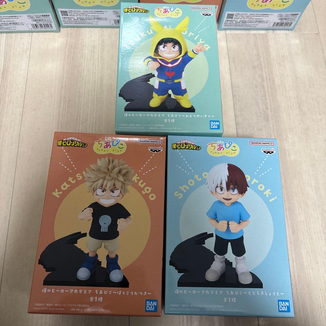 僕のヒーローアカデミア ちあぴこ 緑谷出久 爆豪勝己 轟焦凍