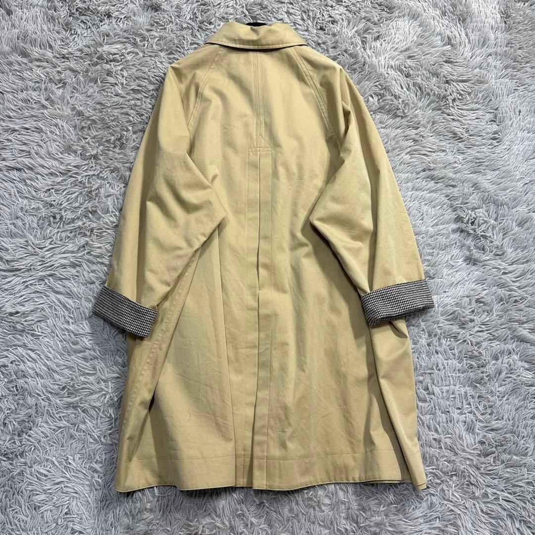 極美品✨21AW ティッカ リバーシブルステンカラー　テントコート ベロア襟