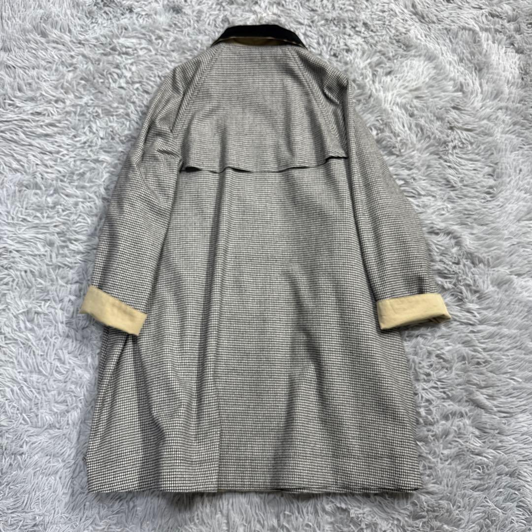 極美品✨21AW ティッカ リバーシブルステンカラー　テントコート ベロア襟