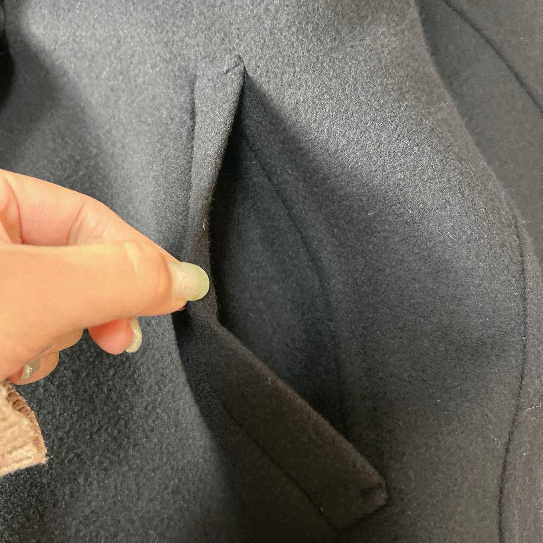 美品✨スローブイエナ souple wool ダブルフェイスノーカラーコート