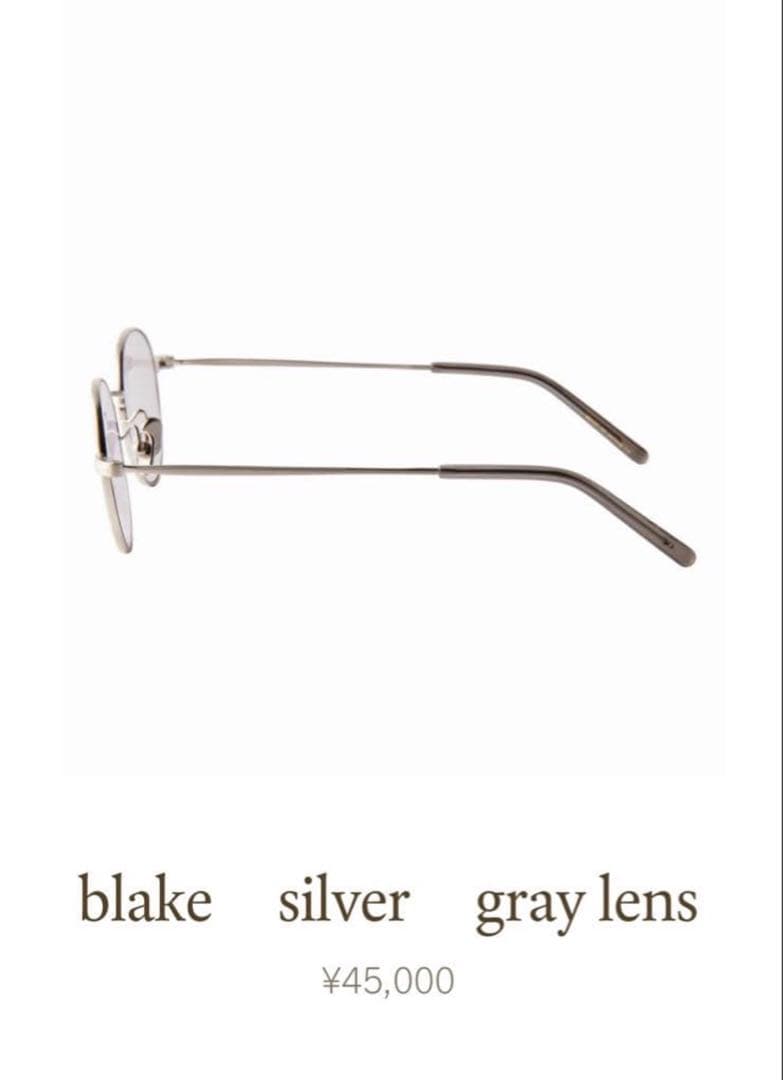 kearny blake　silver　gray lens