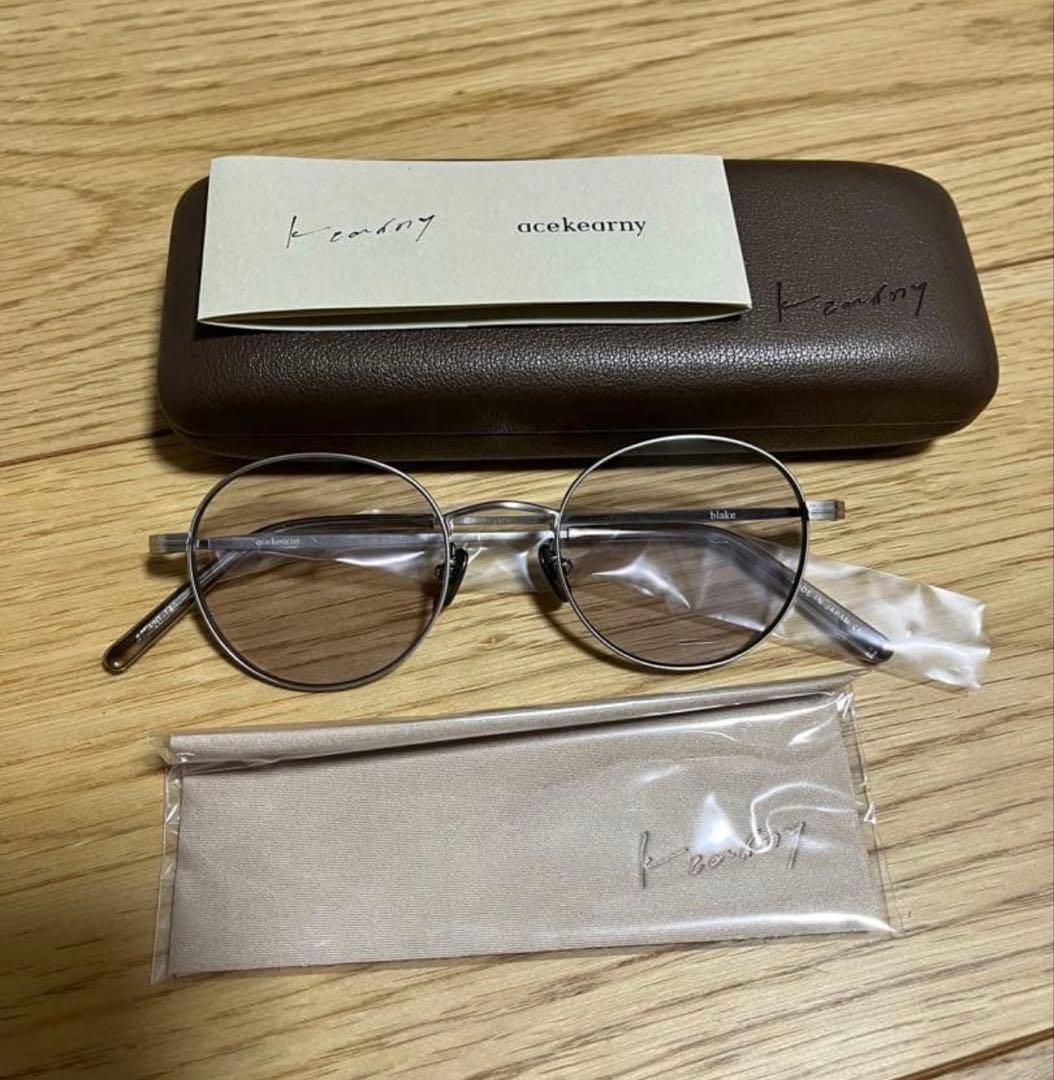 kearny blake　silver　gray lens