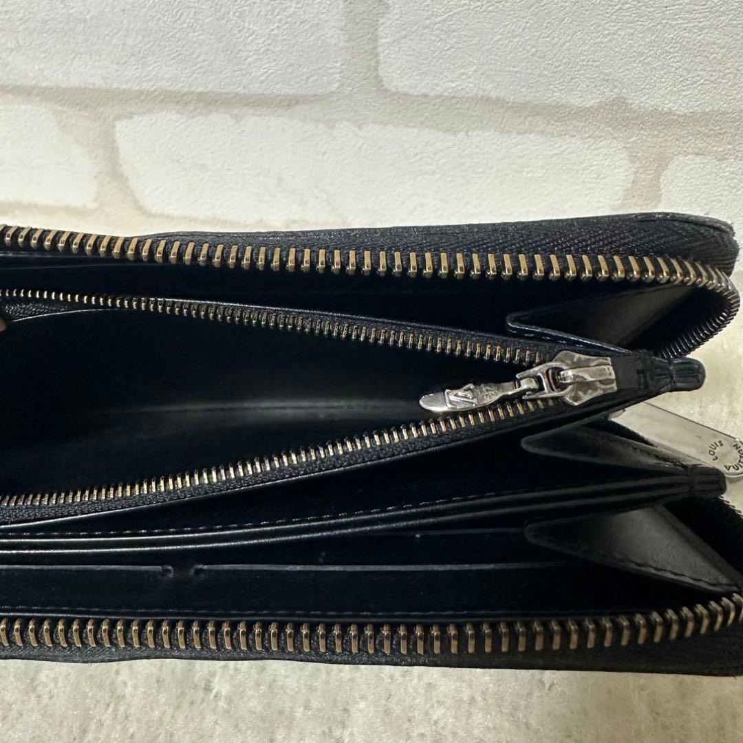 【箱付属品付き・希少品】ヴィトン　モノグラム　ジッピーウォレット　ヴェルニ