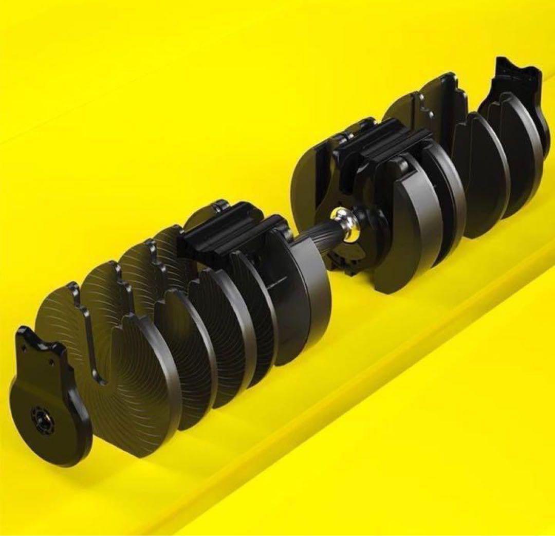 調整式ダンベル30LBx2個セット(13.6kg)可変式 筋トレ16段階調節