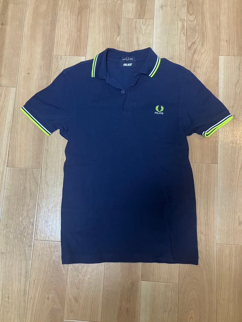 PALACE FRED PERRY ポロシャツ ネイビー