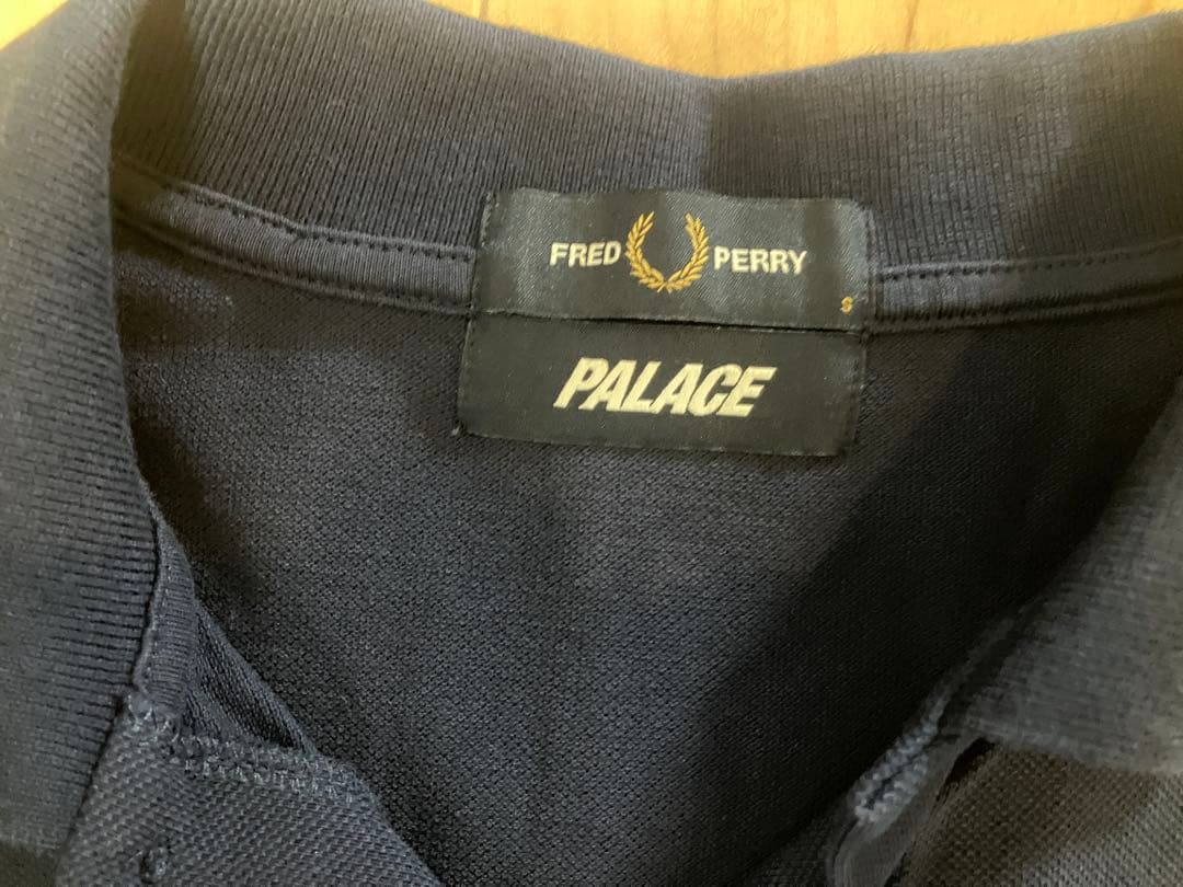 PALACE FRED PERRY ポロシャツ ネイビー