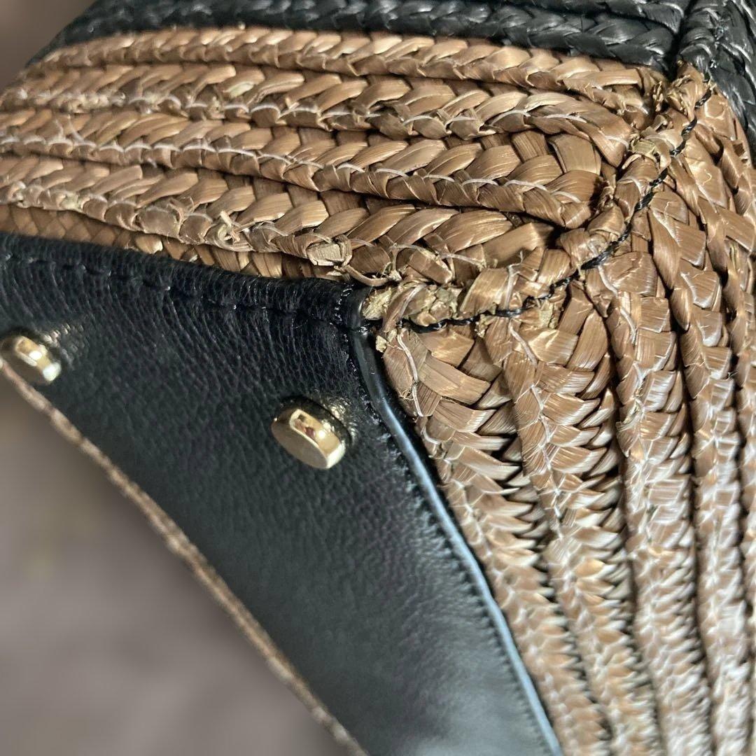 ケイトスペード　カゴバッグ