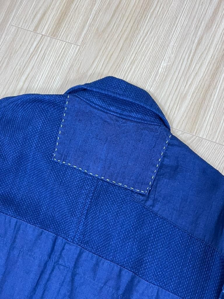 BLUE BLUEJAPANパッチワークジャケット M 新品 定価77,000円