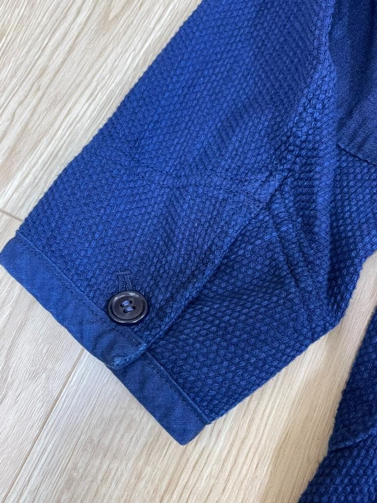 BLUE BLUEJAPANパッチワークジャケット M 新品 定価77,000円