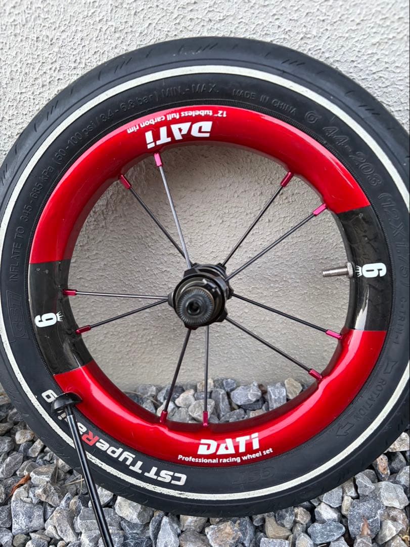 DATI S9 ランバイク　ホイール　papabike ストライダー