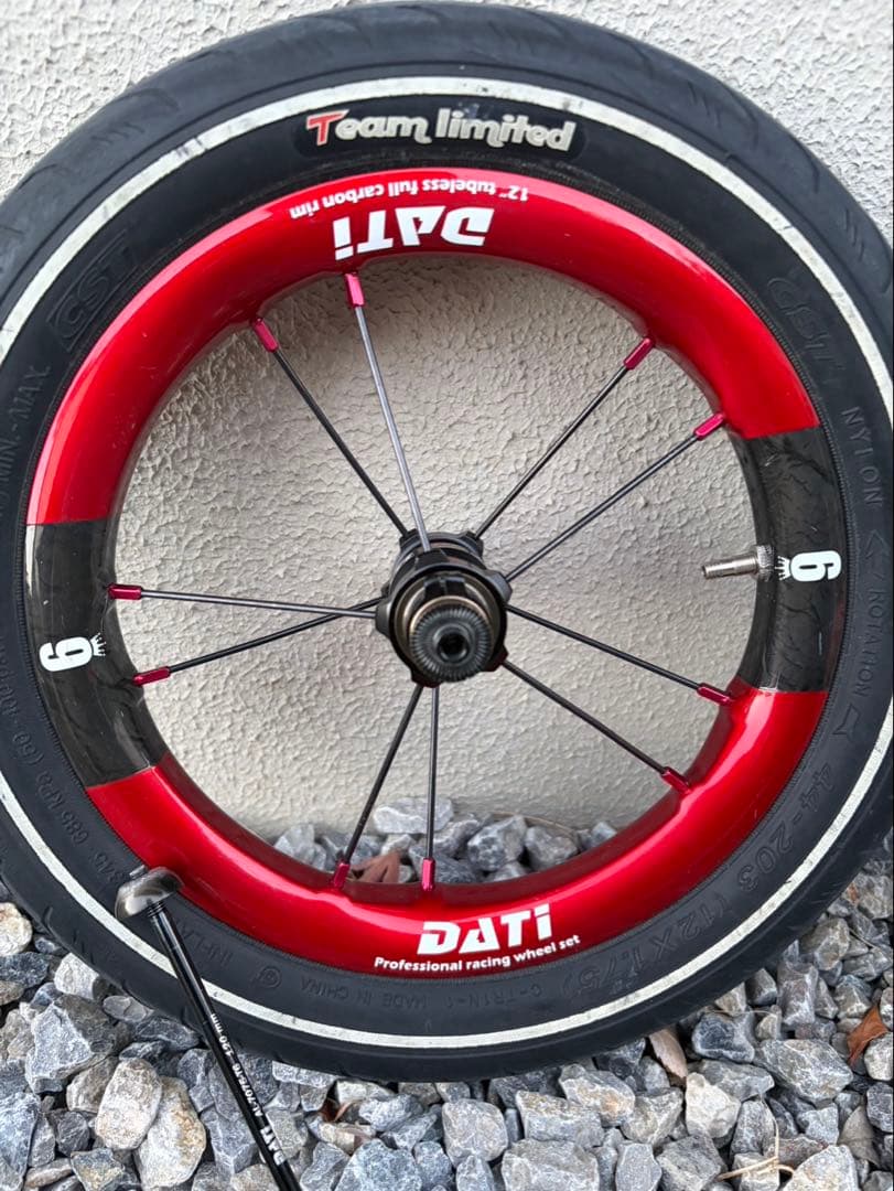 DATI S9 ランバイク　ホイール　papabike ストライダー