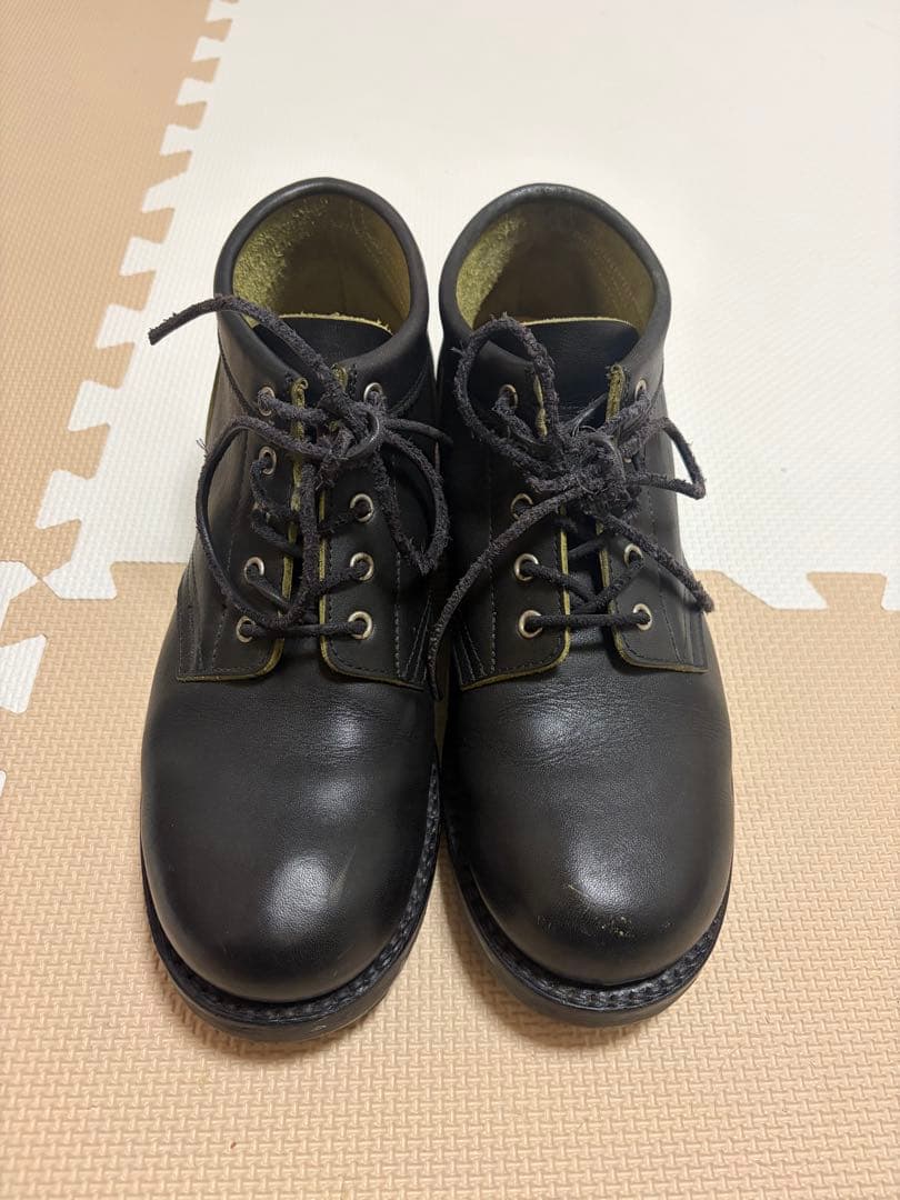 靴 ROLLING DUBTRIO COUPEN Black Greentea