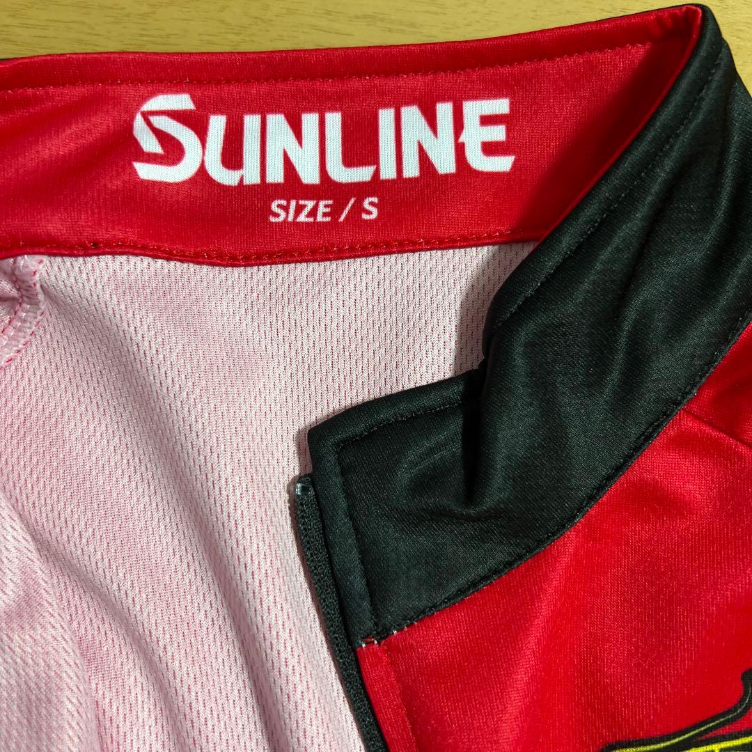 サンライン　フィッシングウェア　ドライ　速乾　Sサイズ