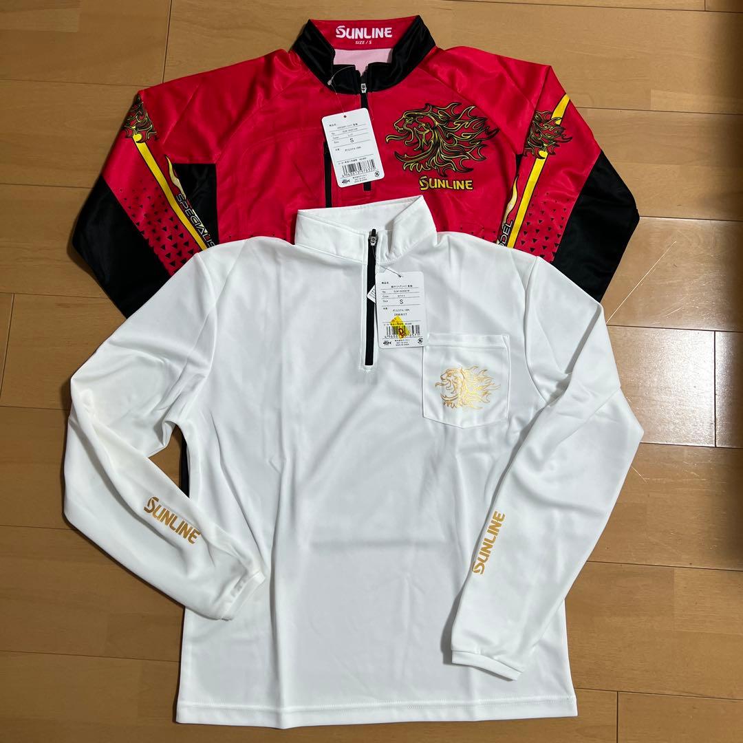 サンライン　フィッシングウェア　ドライ　速乾　Sサイズ