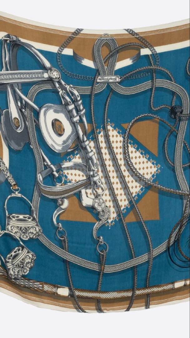 ☆マニプリ☆ ＜ウールシルクストールヘリンボーン織120＞ジョッキー