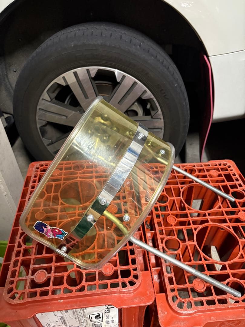 旭短風防　ステー付き