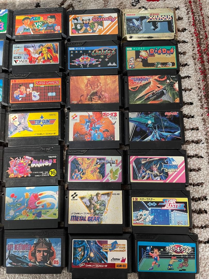 ファミコン カセット まとめ売り