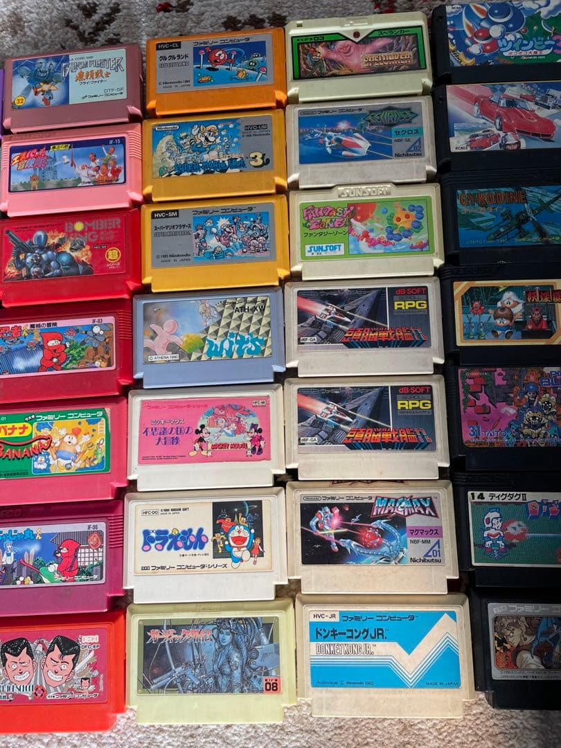 ファミコン カセット まとめ売り