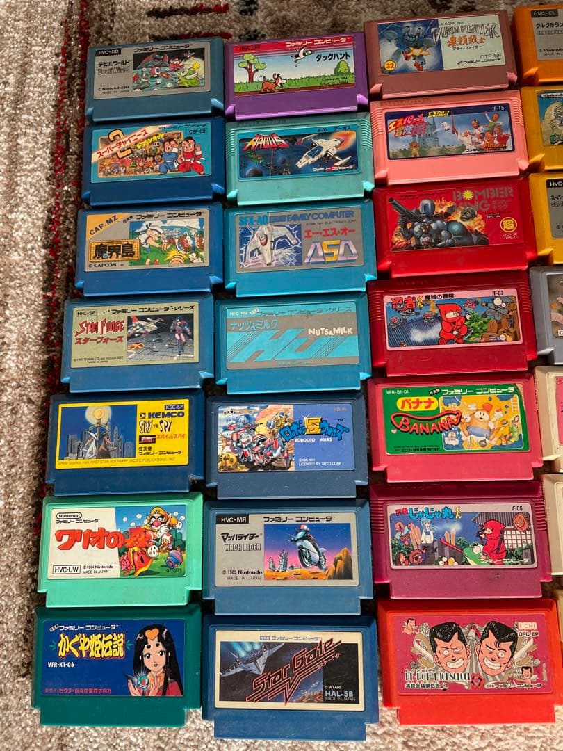 ファミコン カセット まとめ売り