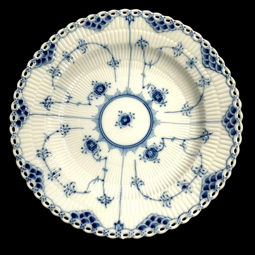 訳あり ロイヤルコペンハーゲン ブルーフルーテッド 5点セット 金継ぎなどに