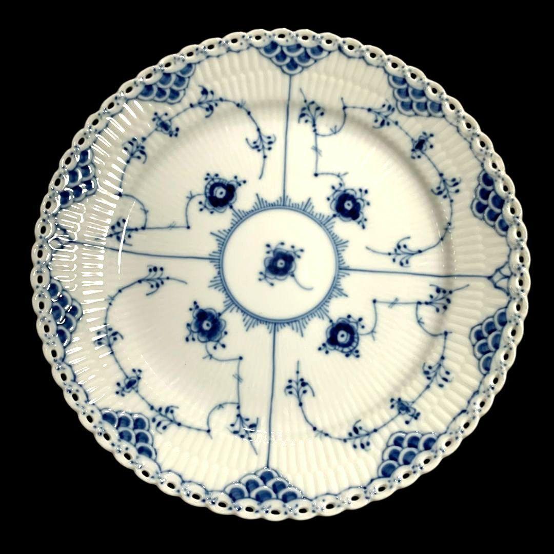 訳あり ロイヤルコペンハーゲン ブルーフルーテッド 5点セット 金継ぎなどに