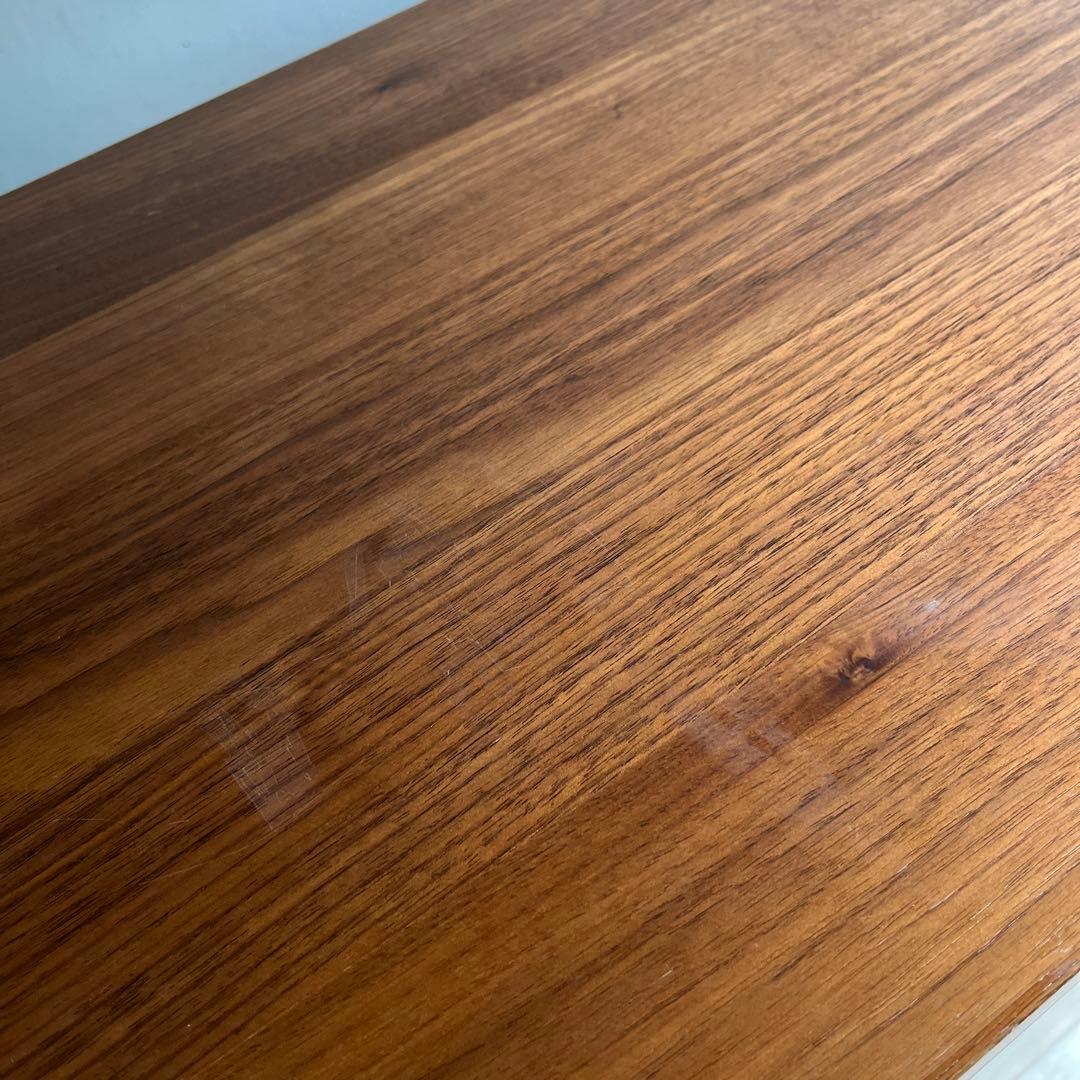 美品・廃盤希少★無印 ４段チェスト・ウォールナット材