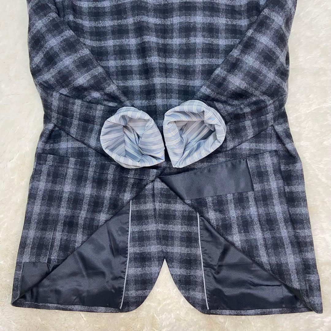 タグ✨AOKI CAFE SOHO デオレックス グレンチェック ビジネススーツ