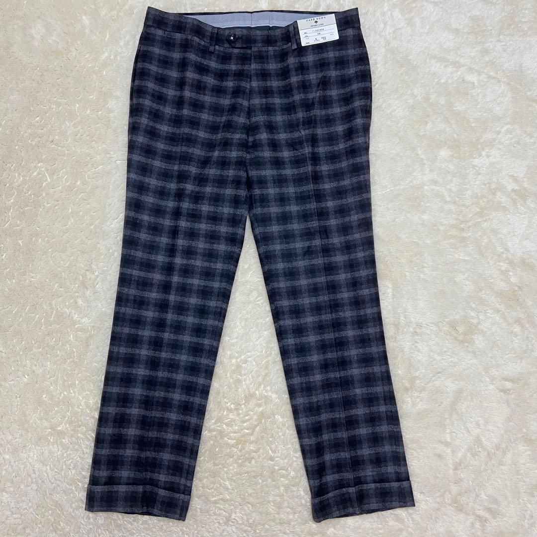 タグ✨AOKI CAFE SOHO デオレックス グレンチェック ビジネススーツ