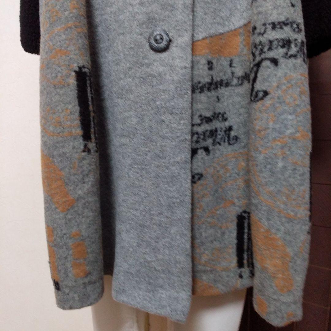 ジェニーギャルソン コクーンコート (グレー系)