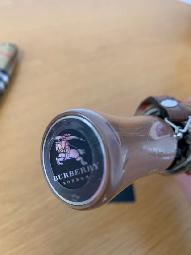 未使用　バーバリー折りたたみ傘　Burberry折り畳み傘
