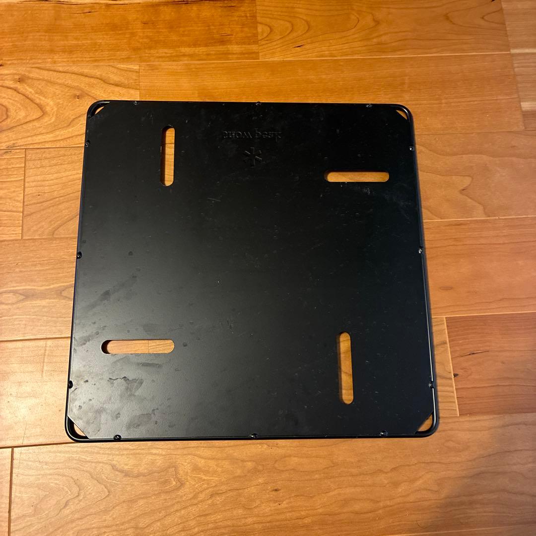 スノウピーク　中古折りたたみ焚き火台 M 三角形 金属製 収納バッグ付き