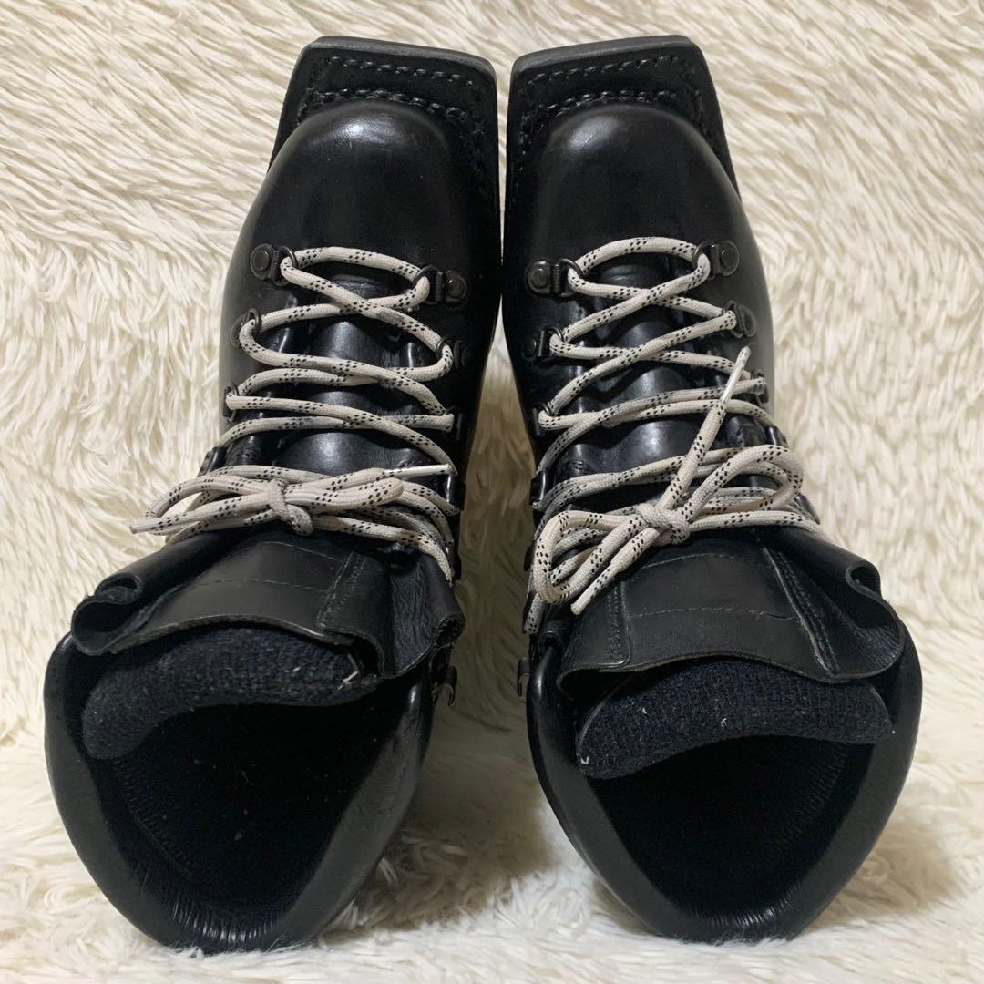 【極美品】SCARPA テレマークブーツ 75mm 3ピン 黒 25cm