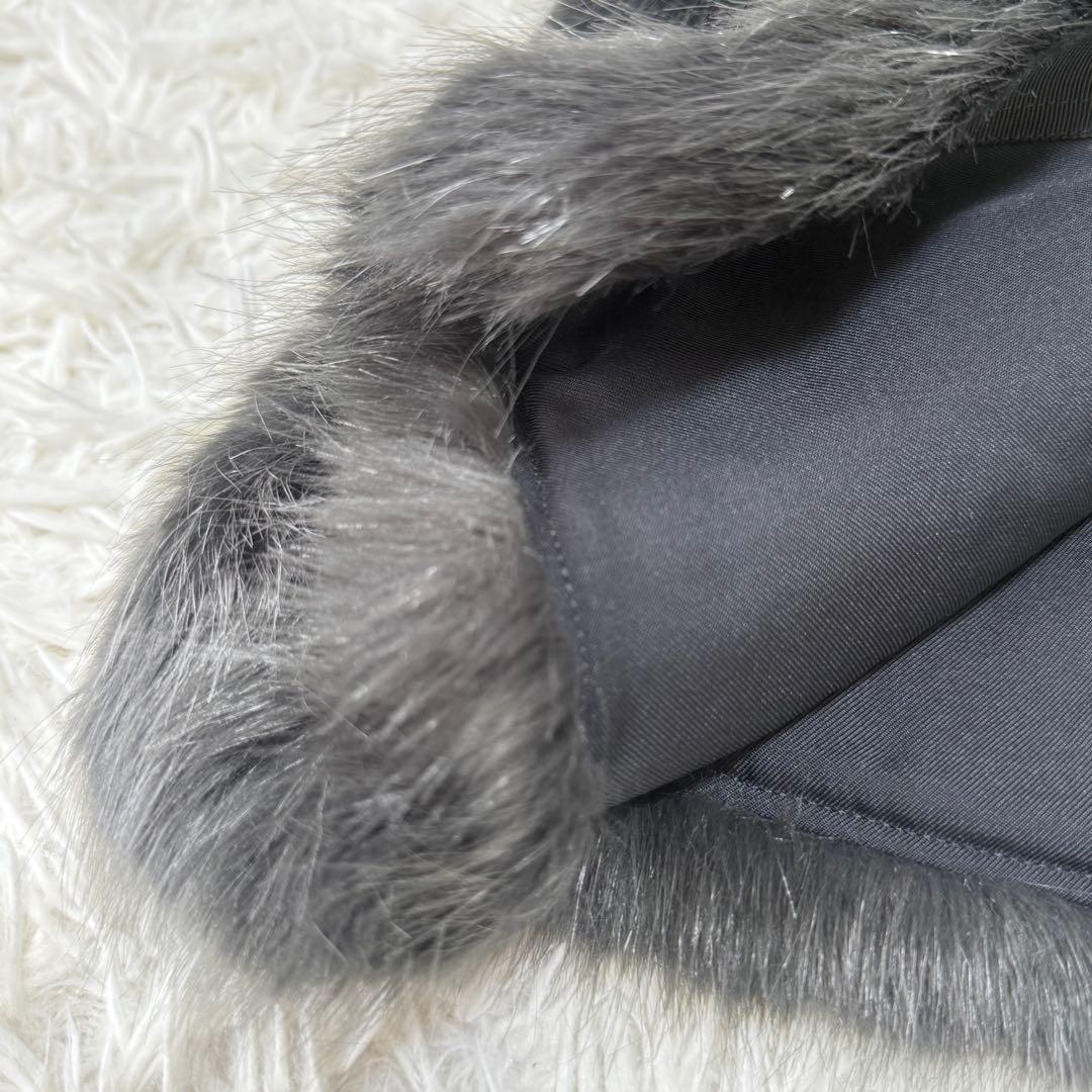 23区 新品 44（XL）定価33000円 高級 毛足長め エコファーベスト