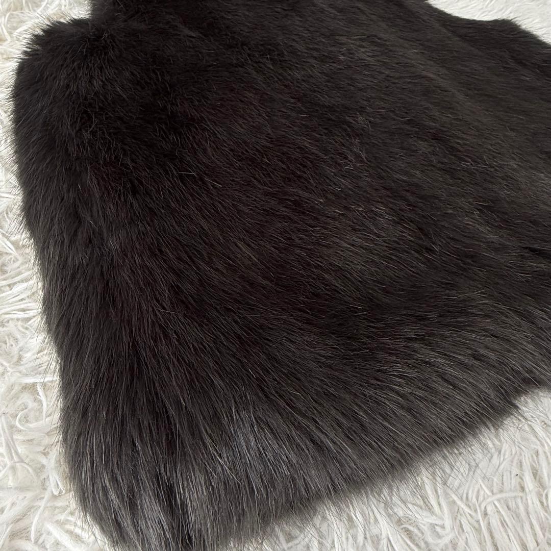 23区 新品 44（XL）定価33000円 高級 毛足長め エコファーベスト