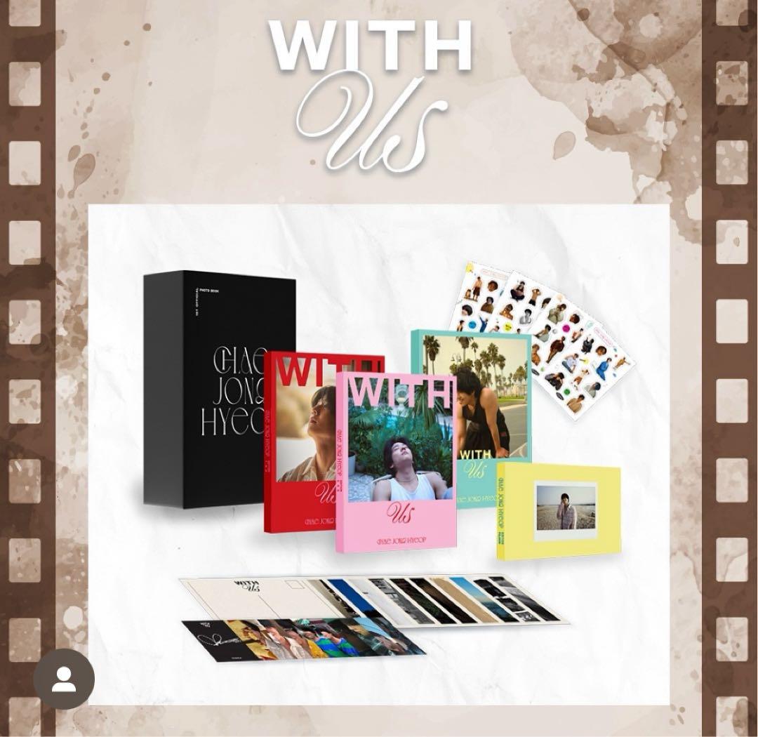 チェジョンヒョプ　1st 写真集「WITH us」PHOTO BOOK