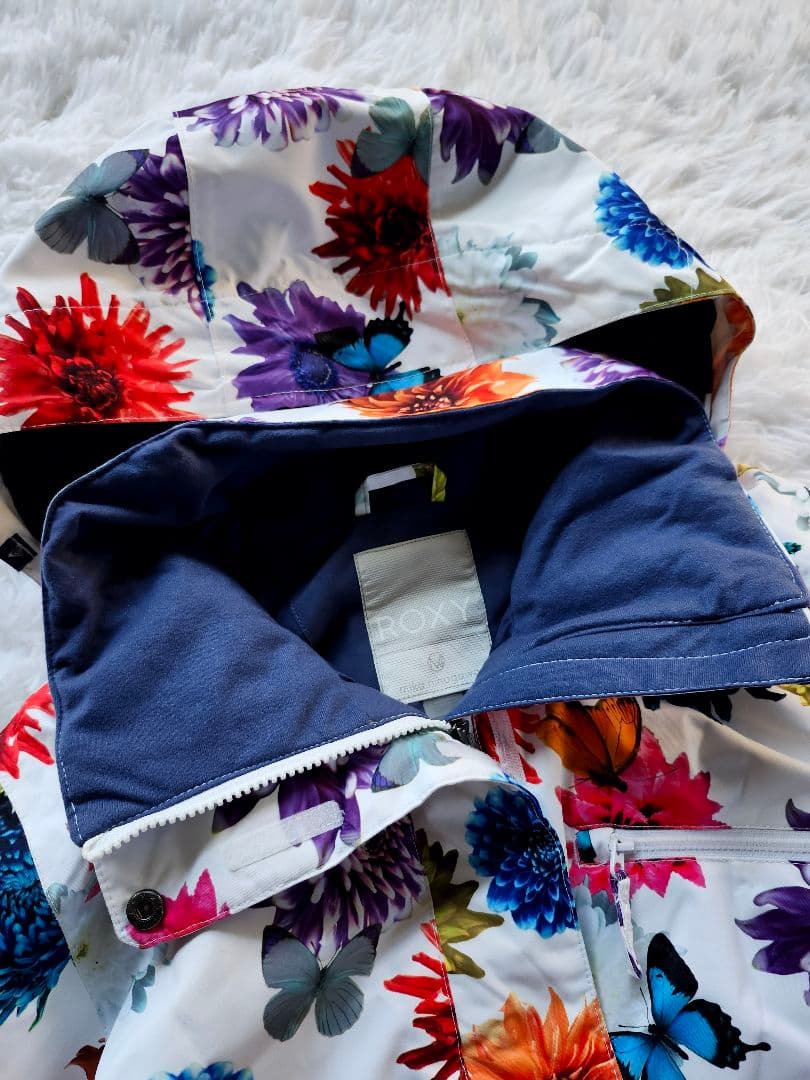 ROXY　蜷川実花　コラボ　花柄　スノボジャケット