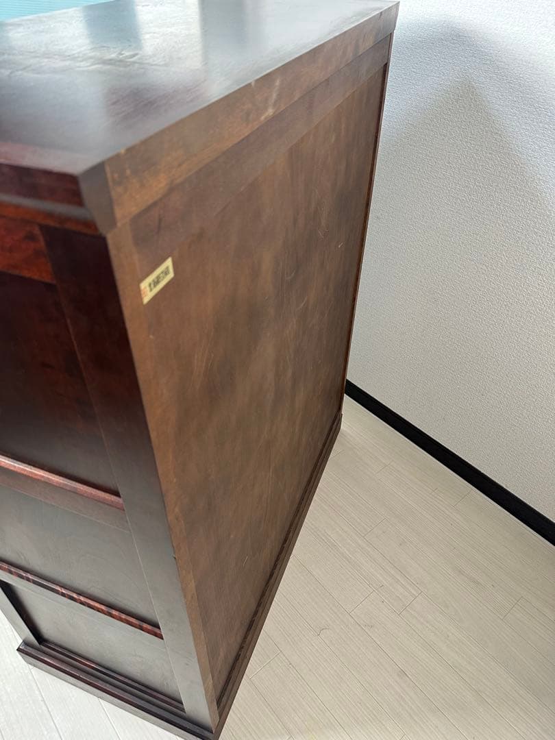 北海道民芸家具 チェスト 6段 整理箪笥 収納家具 チェスト 樺材 ※i4-2※