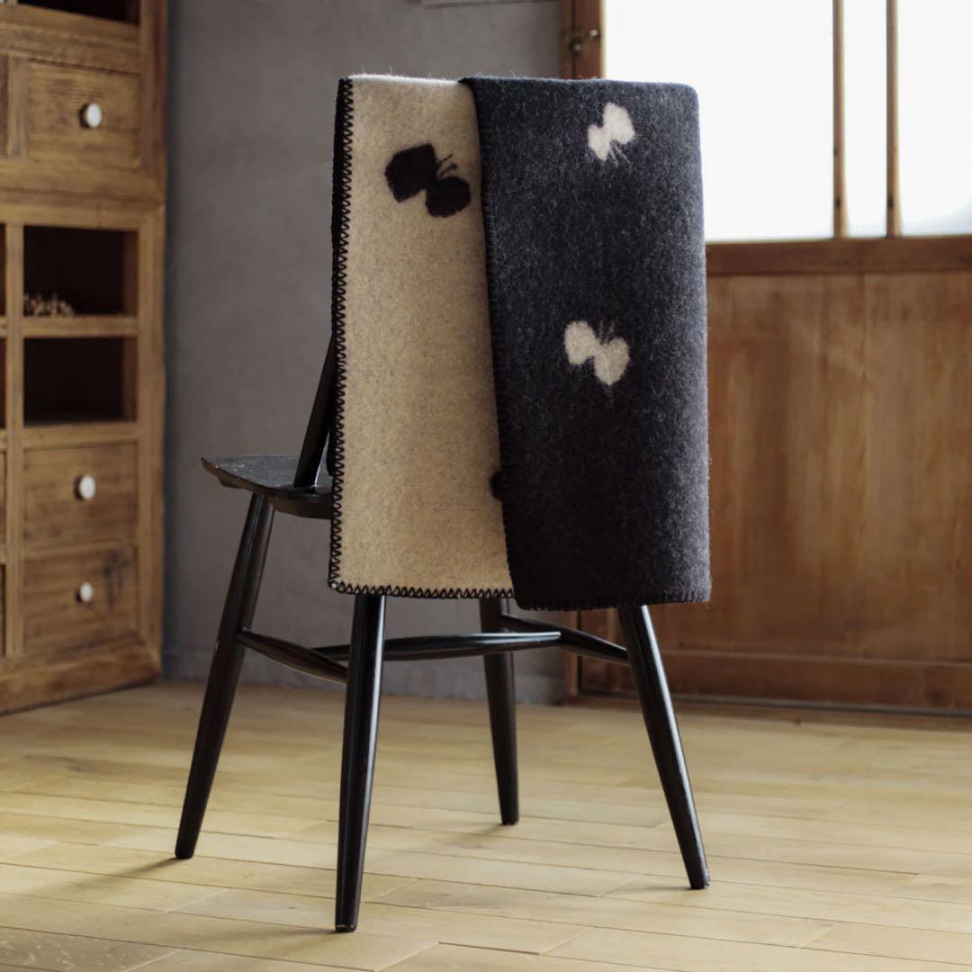 美品　クリッパン×mina perhonen ミニブランケット　ACTUS