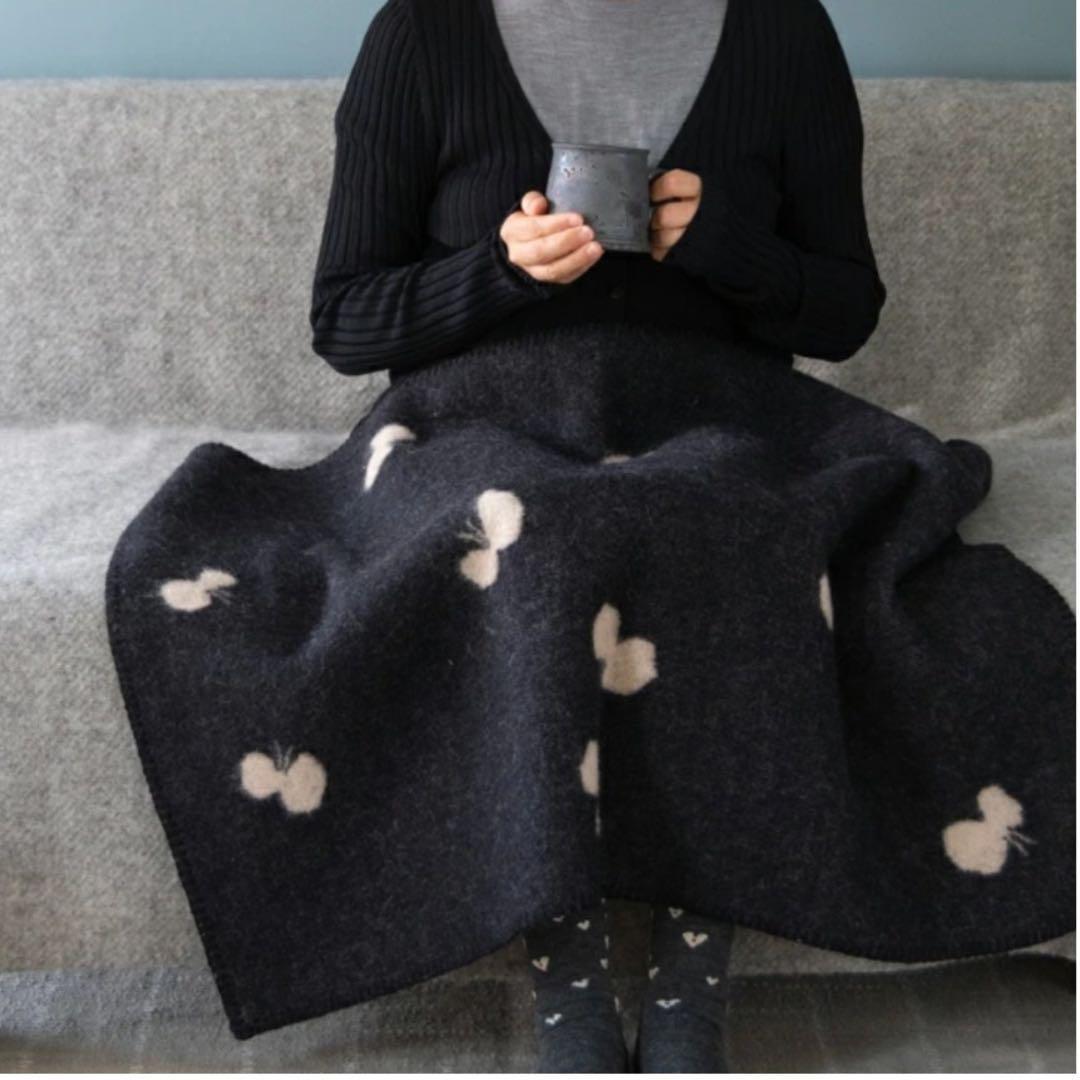 美品　クリッパン×mina perhonen ミニブランケット　ACTUS