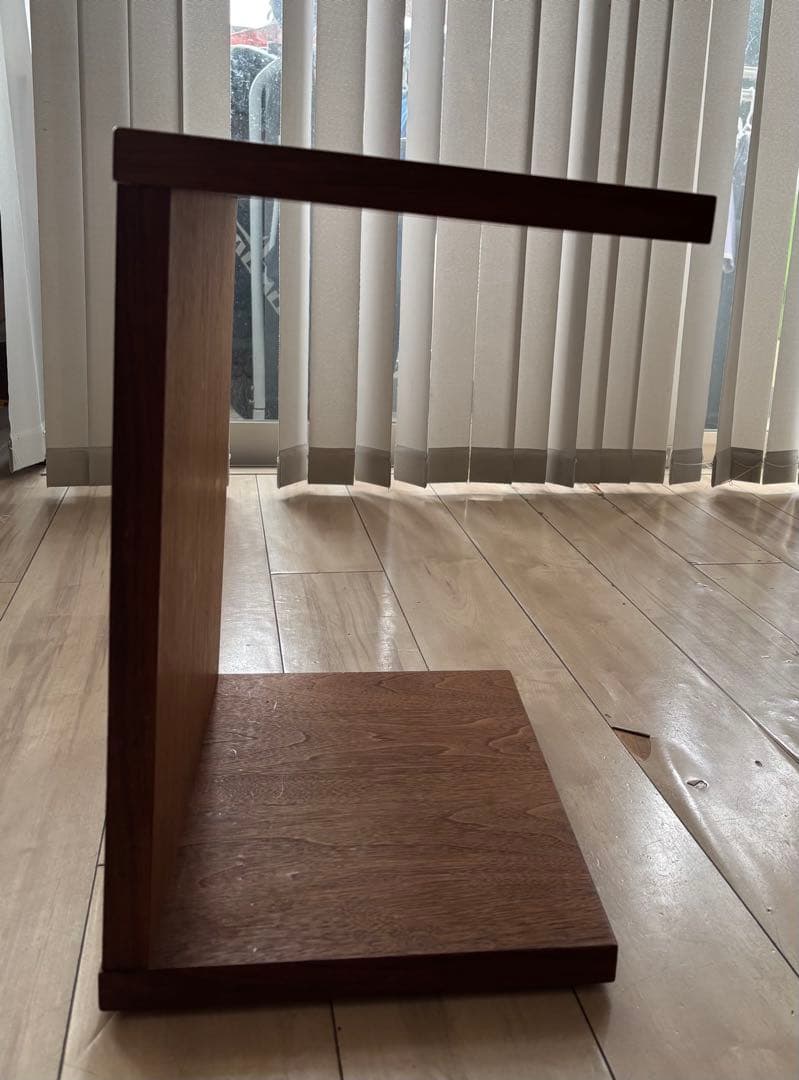 masterwal 木製サイドテーブル 日本製　※接合部分にガタ