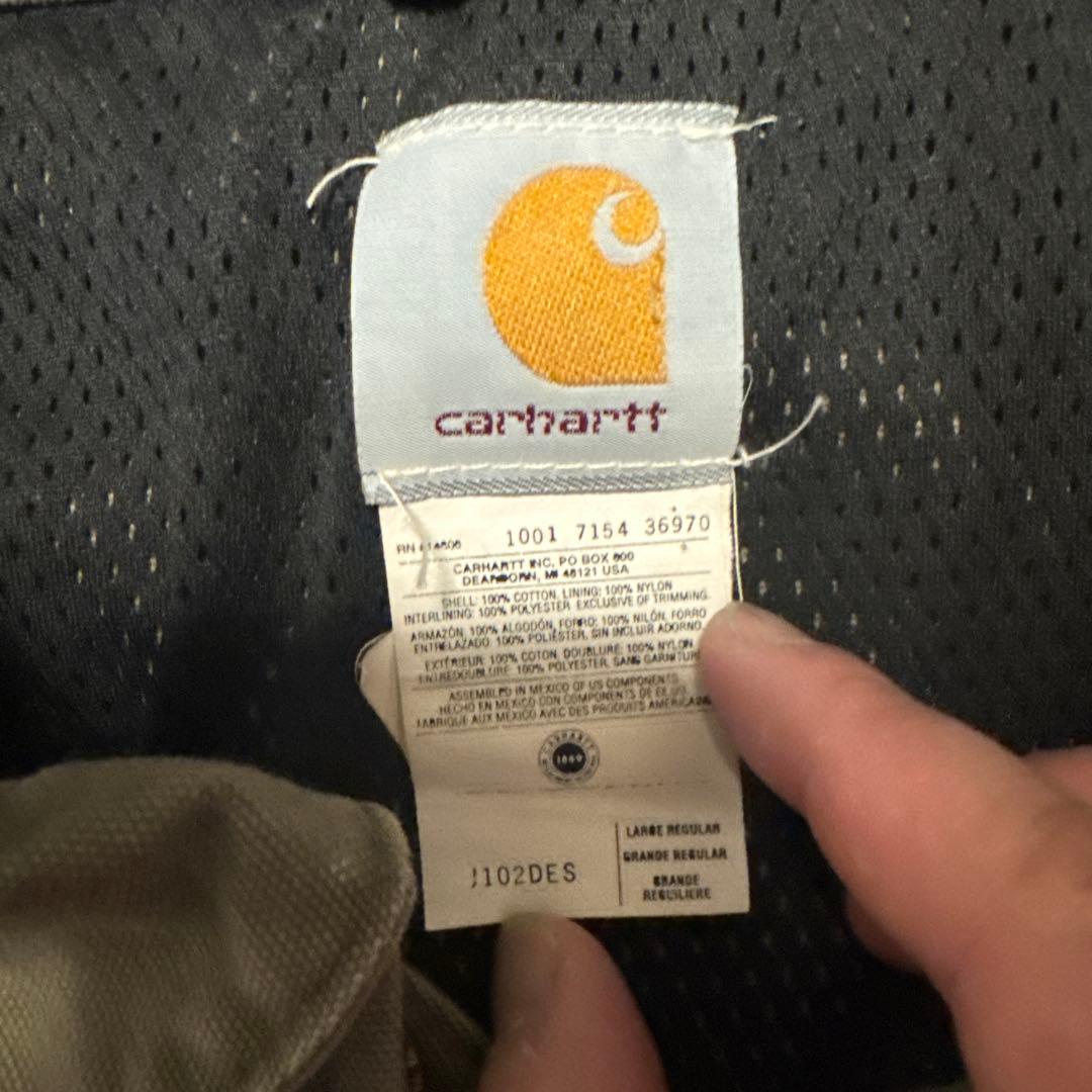 希少 Carhartt J102 DES サンタフェ系 ジャケット L