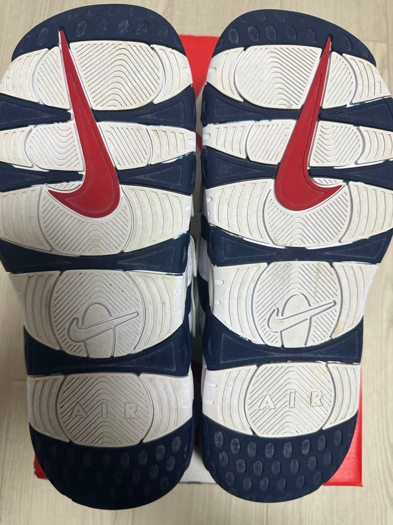 NIKE◆AIR MORE UPTEMPO SLIDE/サンダル/27cm