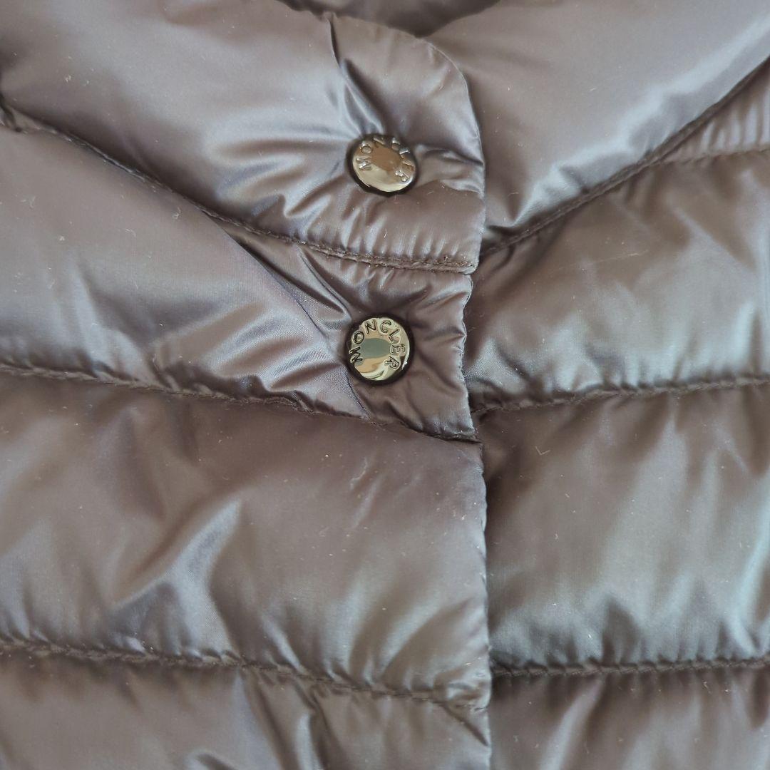 【試着のみ】MONCLER ダウンベスト ブラック 12A 大人も着られる