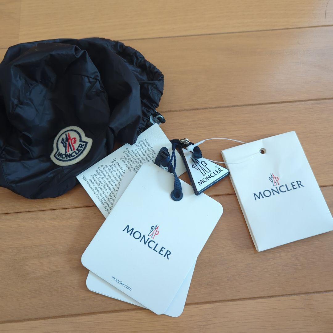 【試着のみ】MONCLER ダウンベスト ブラック 12A 大人も着られる