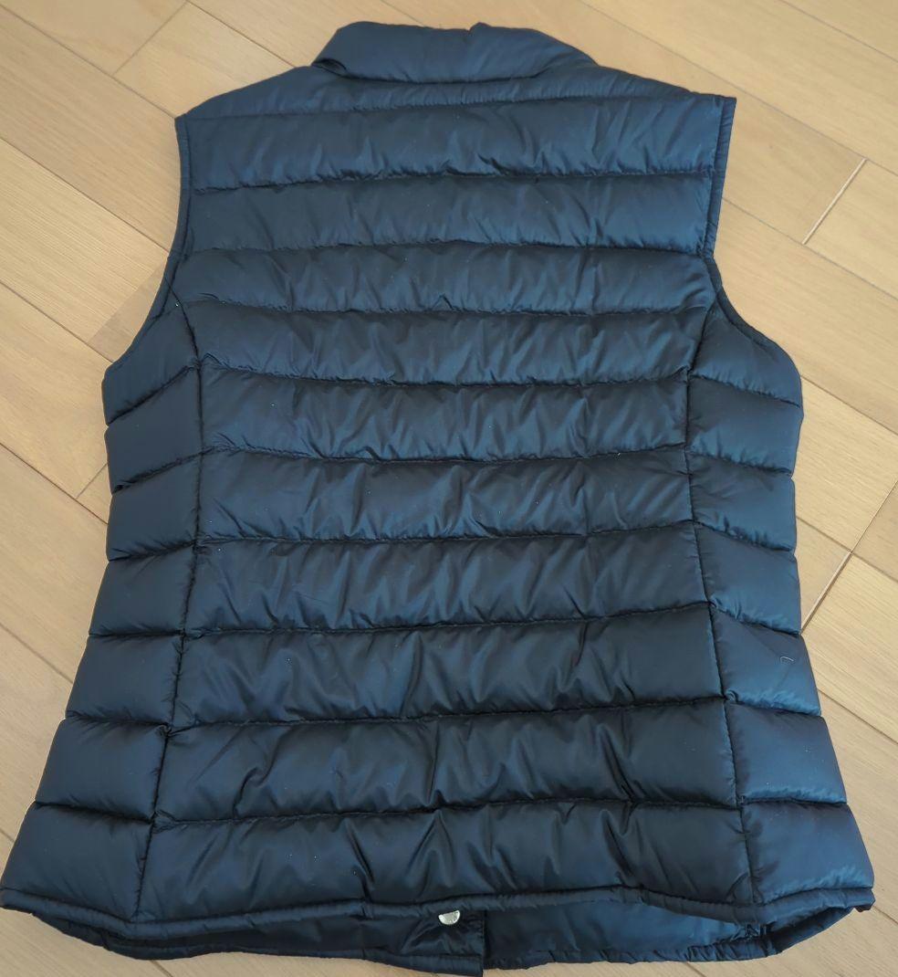 【試着のみ】MONCLER ダウンベスト ブラック 12A 大人も着られる