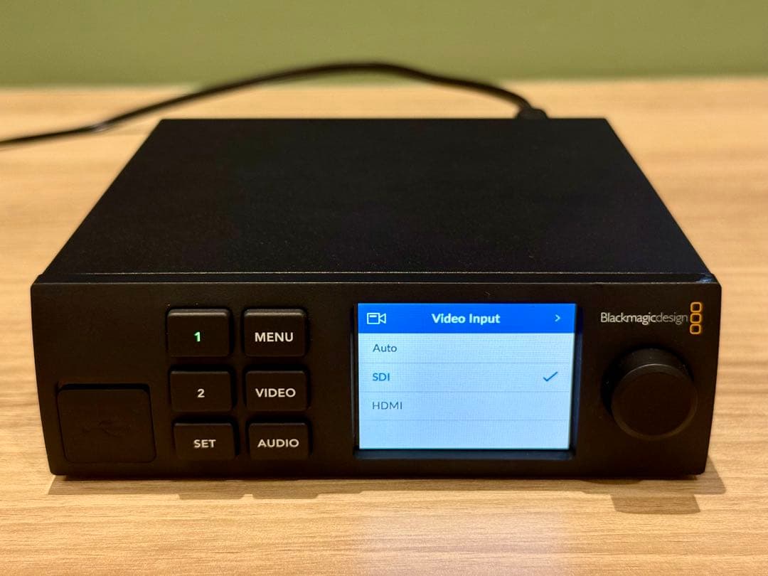 Blackmagic Design Web Presenter ACケーブル付き