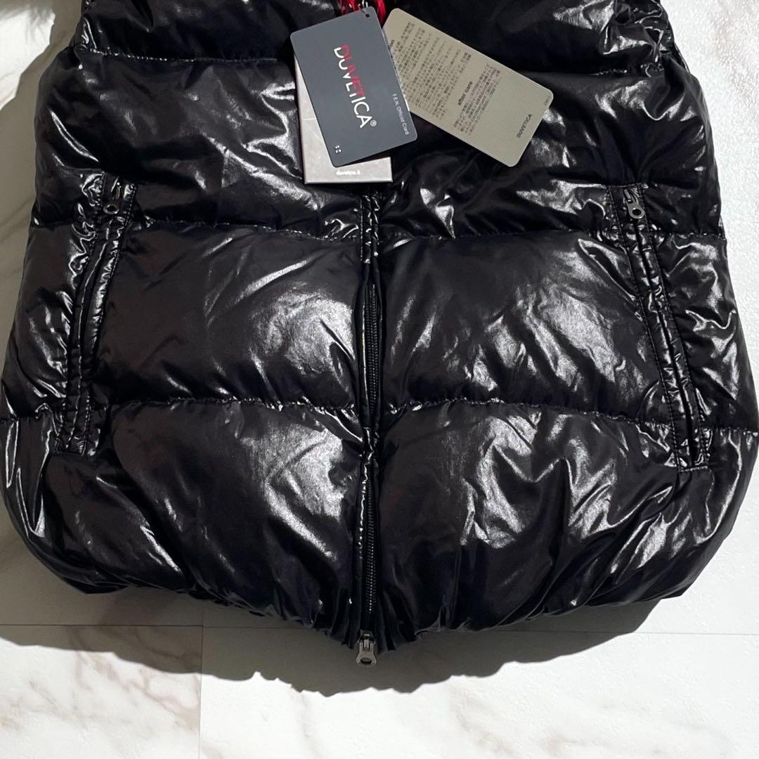 新品未使用☆デュベティカ ダウンベスト ラクーンファー 艶 40 y2k